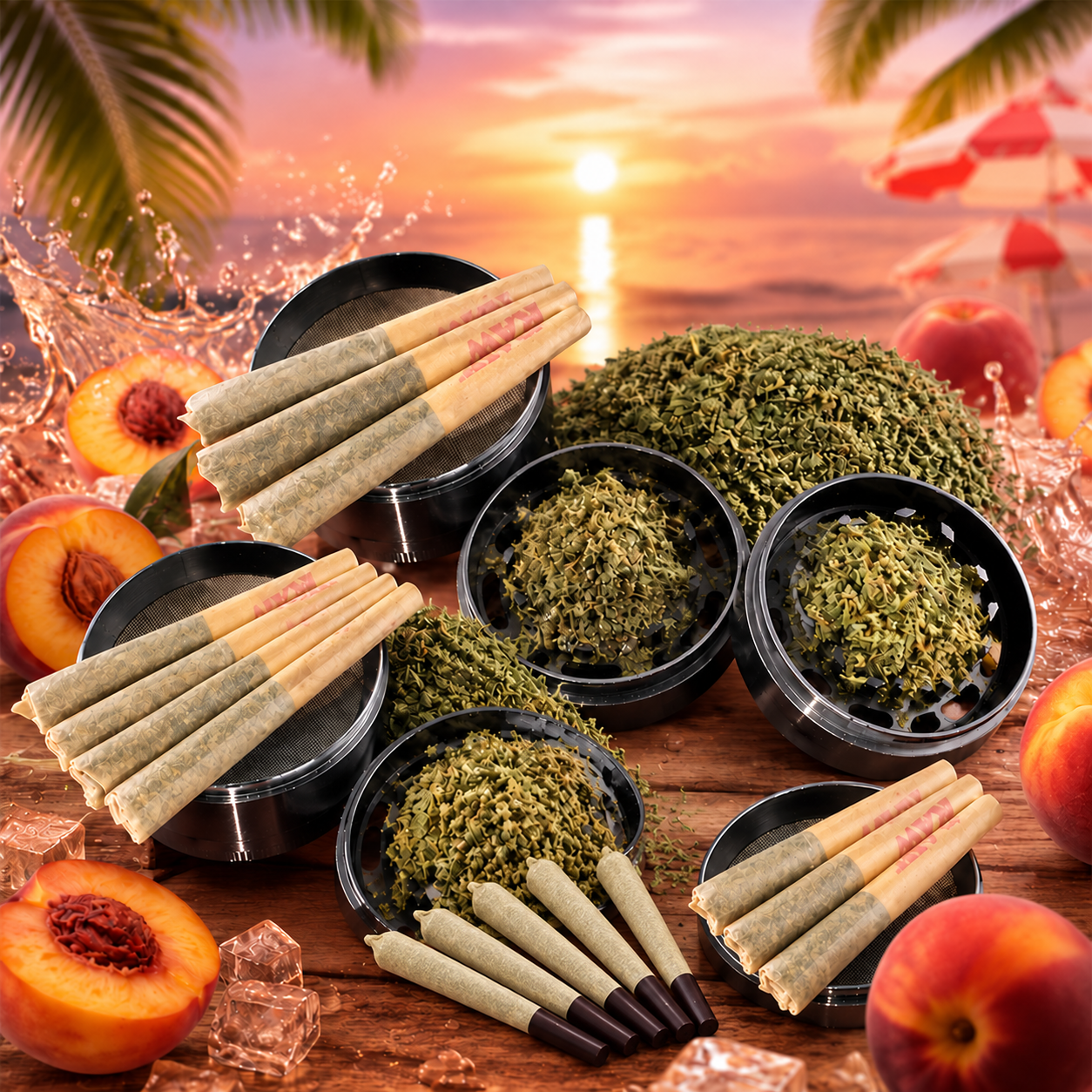 Free 5PCS Indica Preroll x 4OZ Shake Bundle