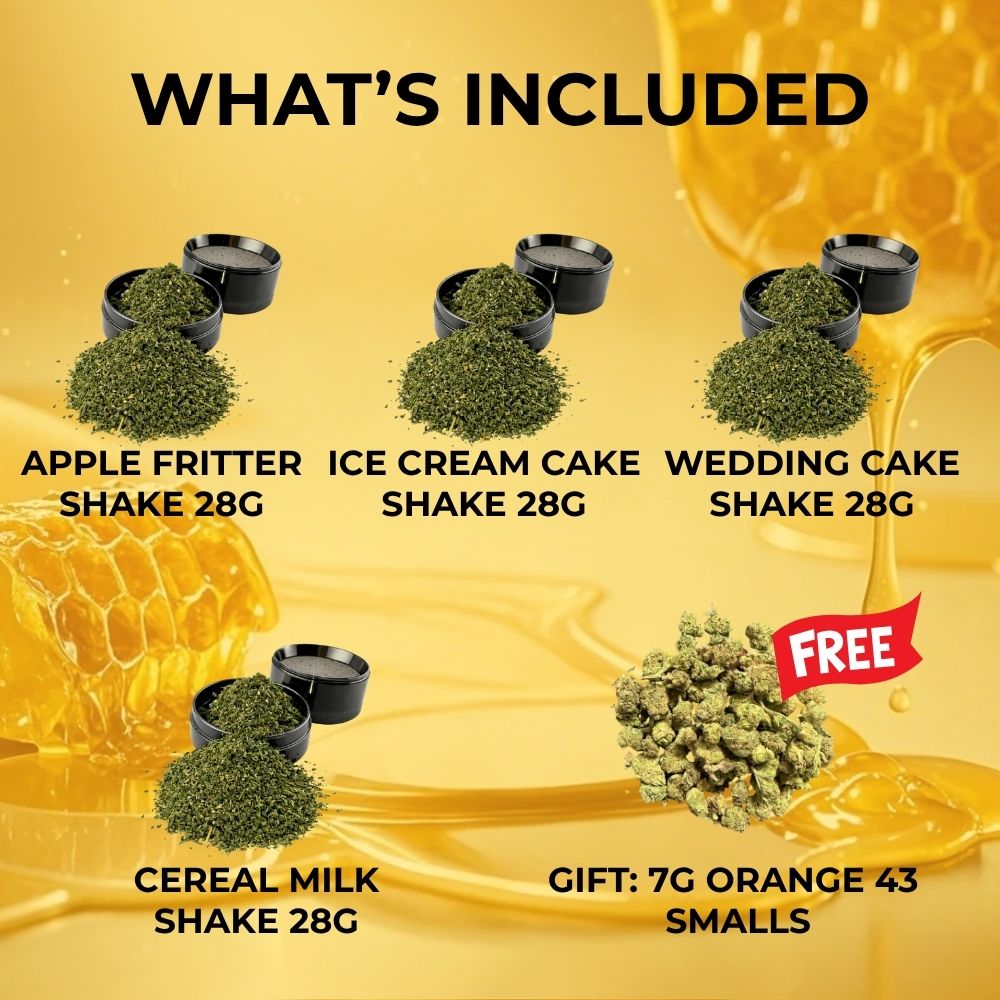 4OZ Shake Bundle x Free 7G Sativa Smalls