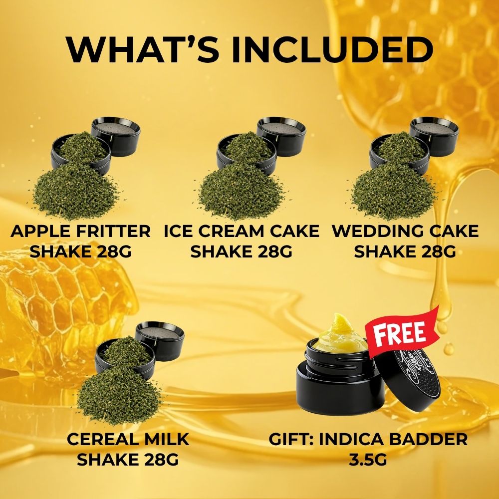 4OZ Shake Bundle x Free 3.5G Indica Badder