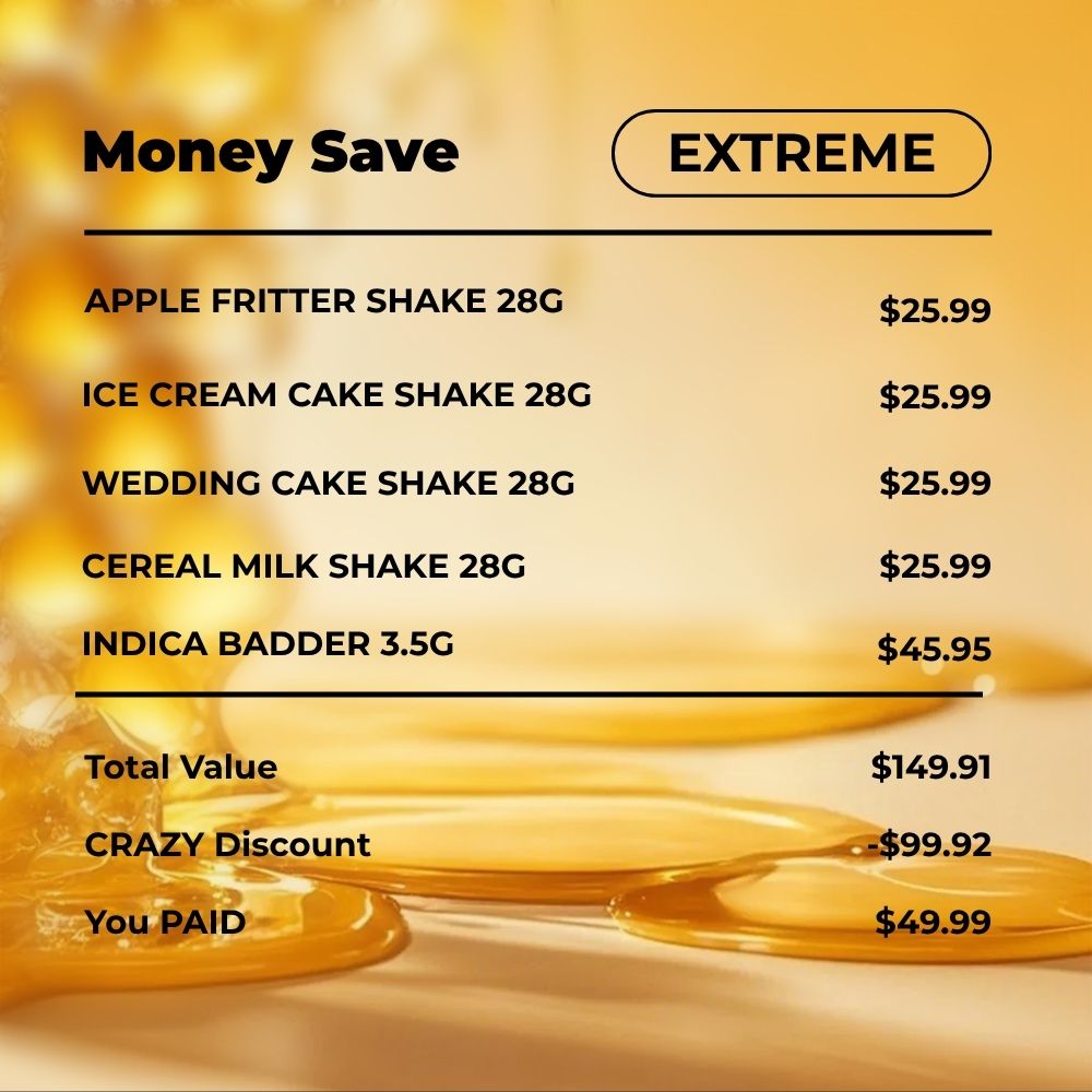4OZ Shake Bundle x Free 3.5G Indica Badder