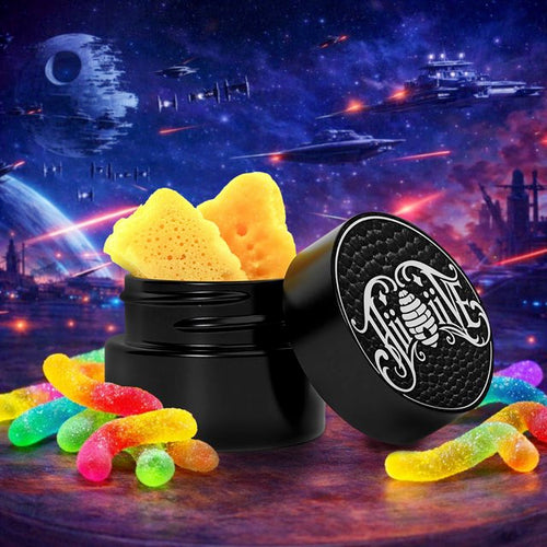 Neon Worms Crumble