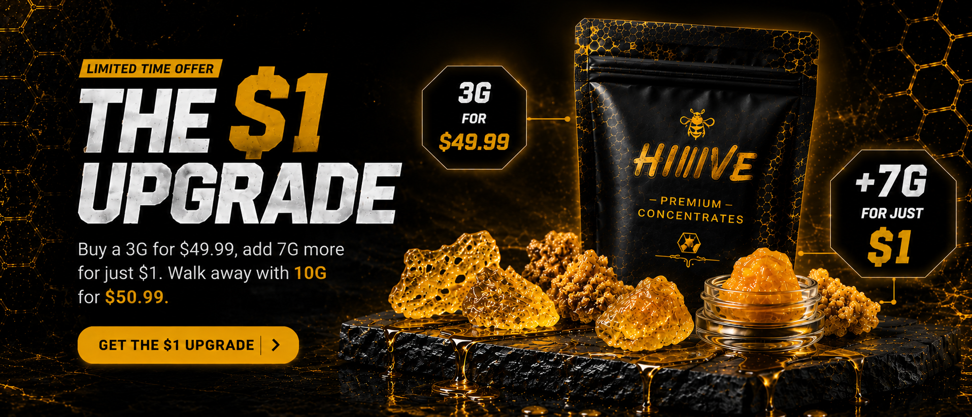 The $1 Upgrade — Buy 3G for $49.99, add 7G for $1